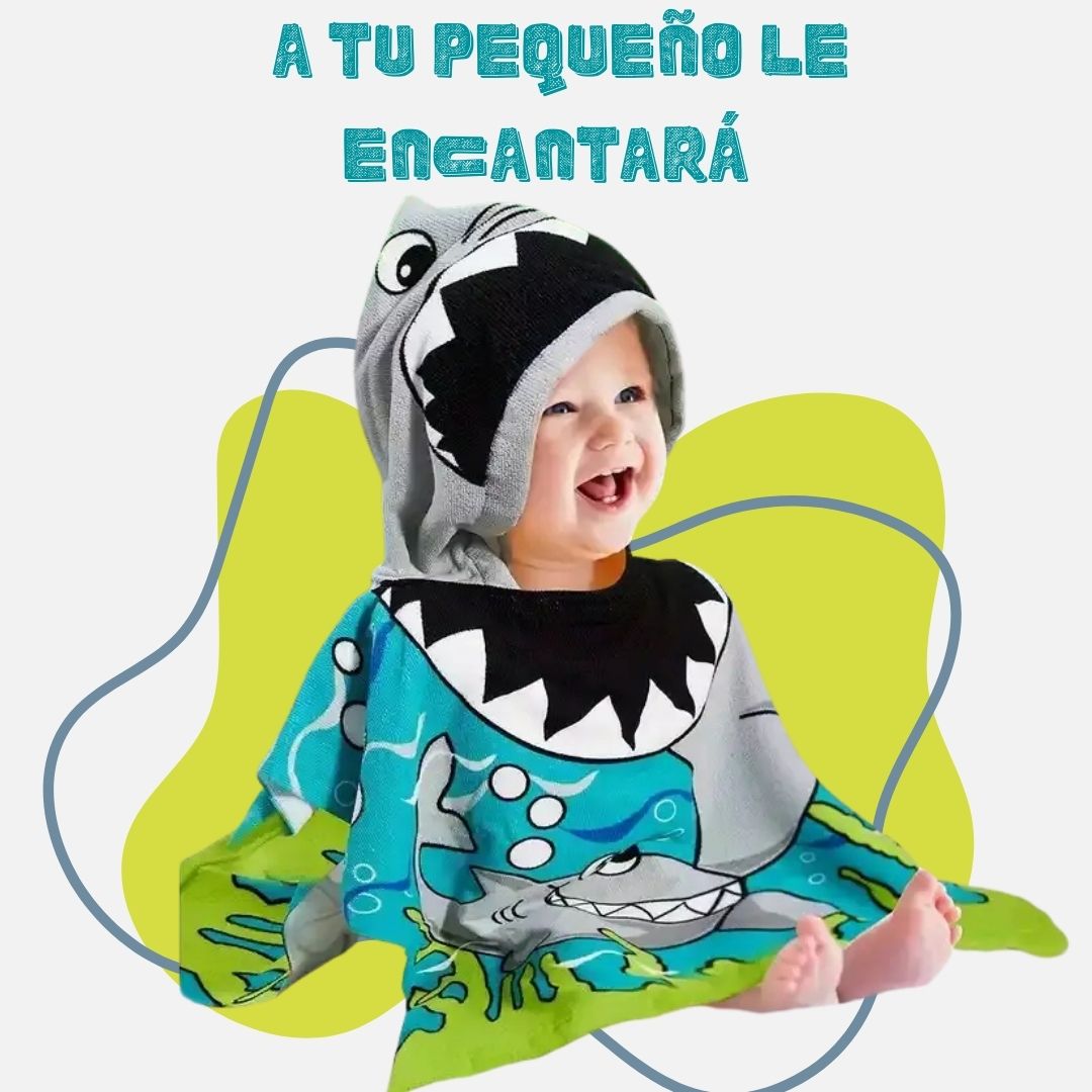 Toalla Aventuras con capucha