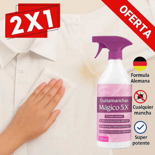 Removedor de manchas "Mágic 5X"
